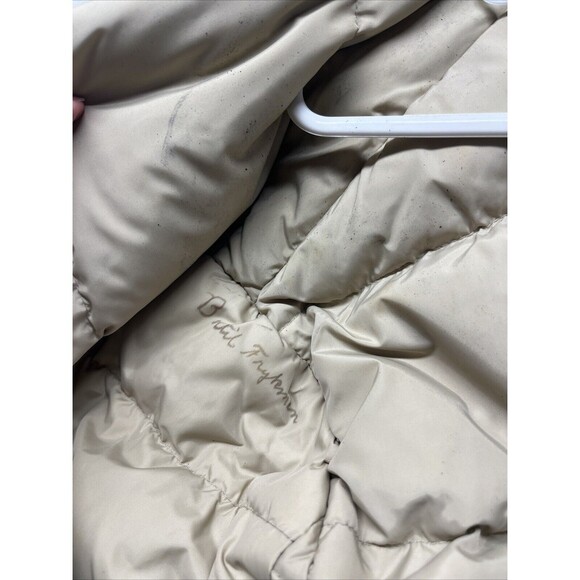 Vintage Comfy Goose Down Puffer Jacket Coat Parka Seattle Men's Large Brown - Picture 8 of 9